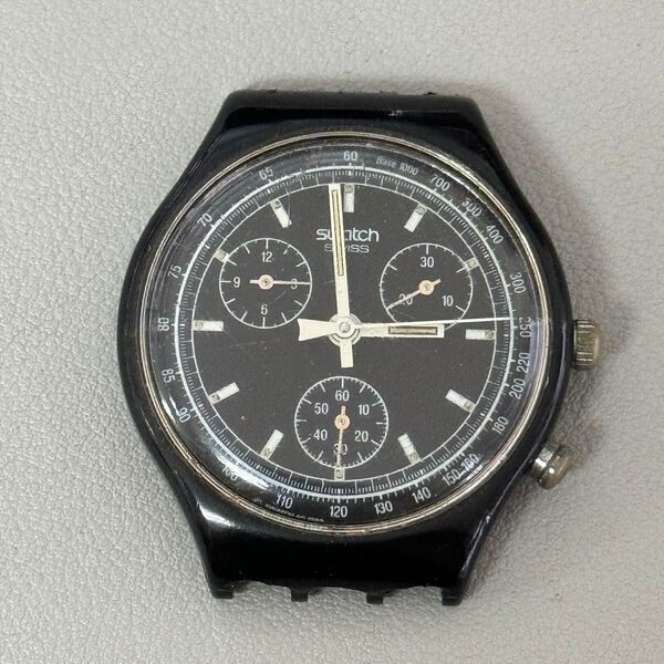 スウォッチ SWATCH Chrono BLACK FRIDAY SCB100