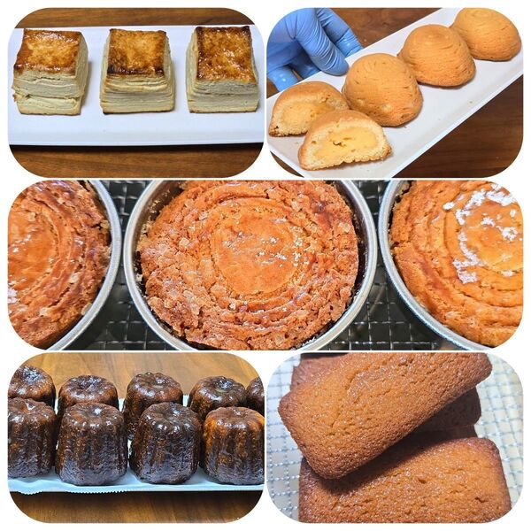 【ばらの街福山から夏ギフト】バスクレモンケーキと定番お菓子のセット