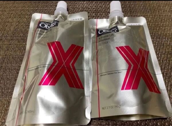 Obagi 新品 オバジ X frame lift lotion 化粧水 フレームリフトローション エマルジョン 乳液 詰替用