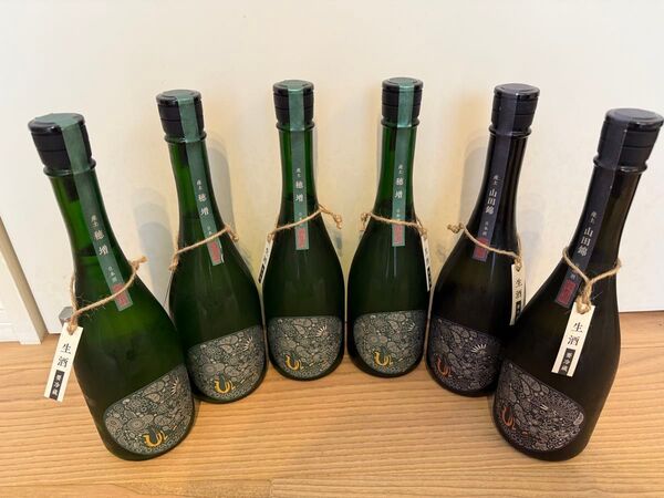 飲み比べ 産土 2024 穂増 六農譲 四農譲 、山田錦 六農譲 二農譲 6本セット