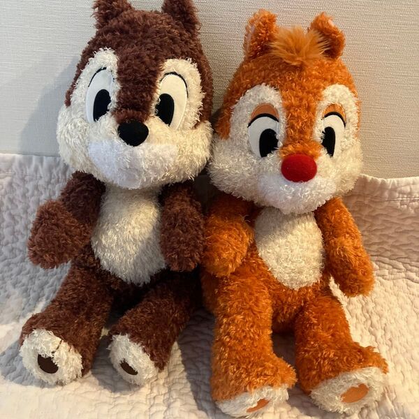 ディズニー チップとデール ぬいぐるみ ふわもこ