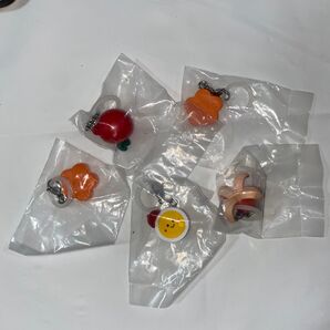 ガチャガチャめじるしアクセサリー5個セット 未使用