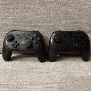 ニンテンドースイッチ プロコン 2個セット ブラック系 Nintendo Switch コントローラー