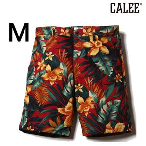 CALEE HAWAIIAN PATTERN SHORTS ハーフパンツ ボタニカル ショート 総柄 花柄 春夏
