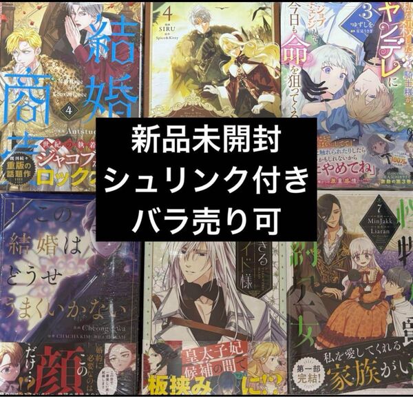 韓国漫画 少女漫画 コミック 新刊 新品未開封