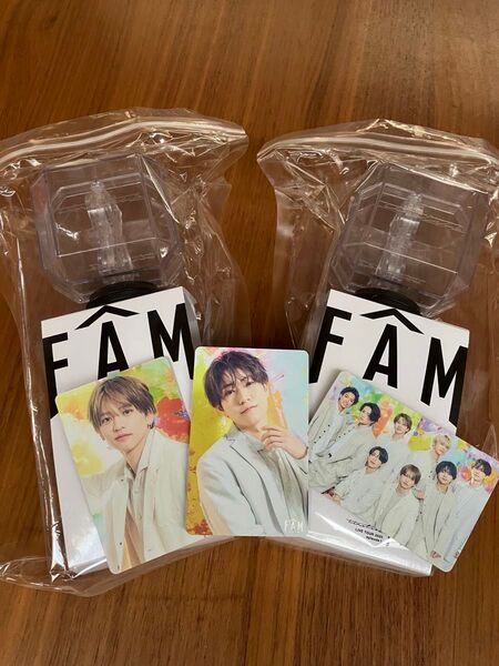 We're timelesz LIVE TOUR 2025episode 1~FAM~ペンライト2本 トレカ3枚