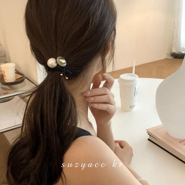 ヘアゴム シュシュ ヘアアクセサリー 髪飾り 超弾力