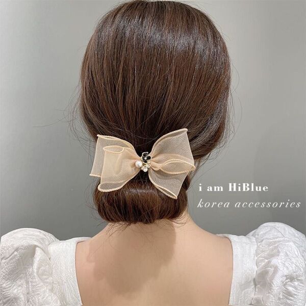 バレッタ シュシュ かんざし バナナクリップ ヘアアクセサリー ヘアクリップ 夏祭り 浴衣髪飾り ワイヤヘアアクセサリー