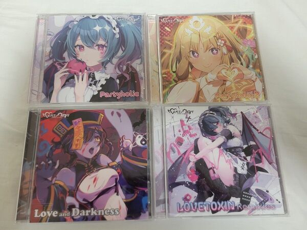 メガミノウタゲ CDアルバム 4種類セット