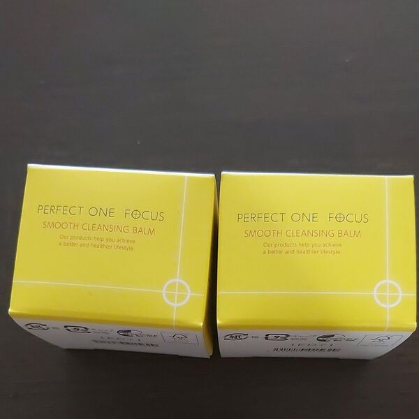 新日本製薬PERFECT ONE FOCUSパーフェクトワンフォーカススムースクレンジングバームミニサイズ15g2個