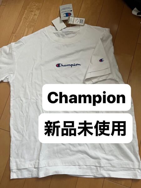 Tシャツ 白 新品未使用 Champion チャンピオンメンズ半袖シャツ Sサイズ Mサイズ