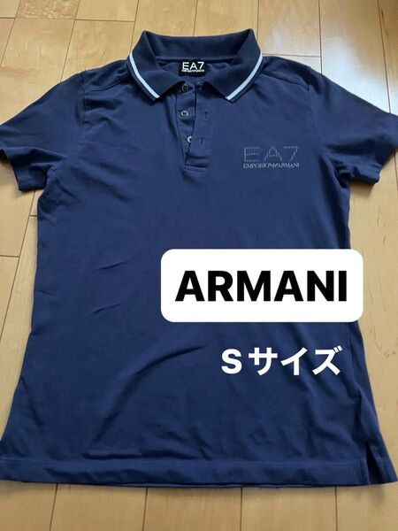 EA7 EMPORIO ARMANI ポロシャツ ネイビー メンズ アルマーニ S エンポリオ