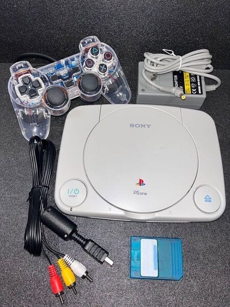 PSone プレイステーションONE 本体一式セット【周辺機器新品】
