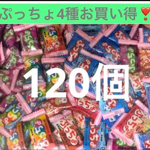 ぷっちょ個包装4種120個