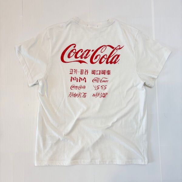 Coca-Cola コカコーラ Tシャツ ワンポイント ロゴ 半袖