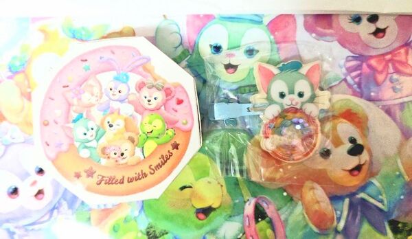 ディズニー ダッフィー&フレンズ フィルドウィズジョイ ヘアクリップ ジェラトーニ