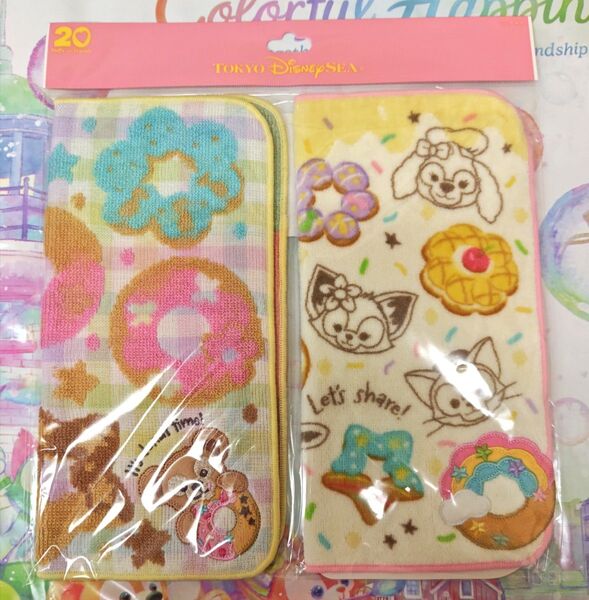 ディズニー ダッフィー&フレンズ フィルドウィズジョイ ミニタオルセット