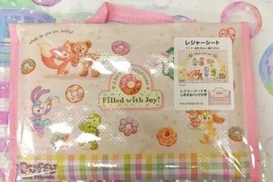 ディズニー ダッフィー &フレンズ フィルドウィズジョイ レジャーシート