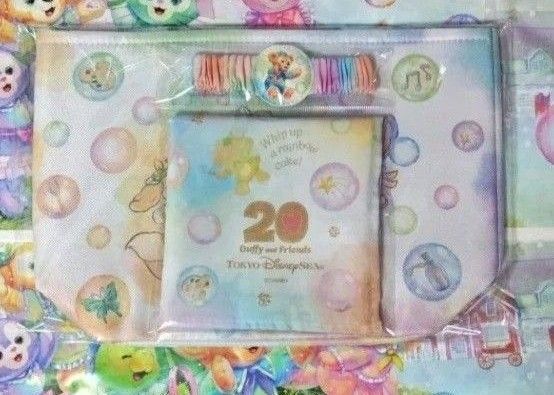 ディズニー ダッフィー&フレンズ カラフルハピネス スーベニアランチケース