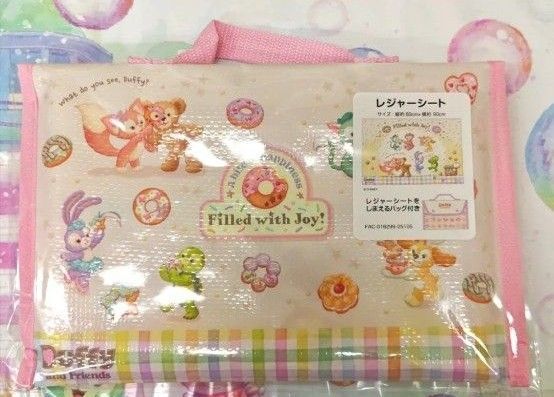 ディズニー ダッフィー &フレンズ フィルドウィズジョイ レジャーシート