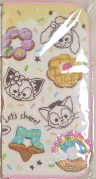 ディズニー ダッフィー&フレンズ フィルドウィズジョイ ミニタオル バラ売り