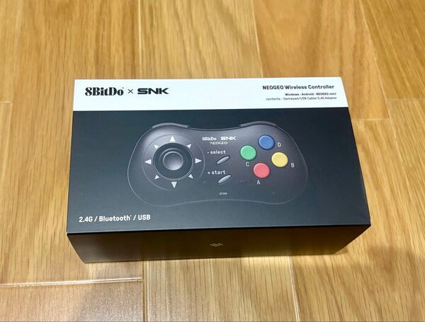 【未開封】8BitDo NEOGEO Wireless Controller Windows Androidワイヤレスコントローラ