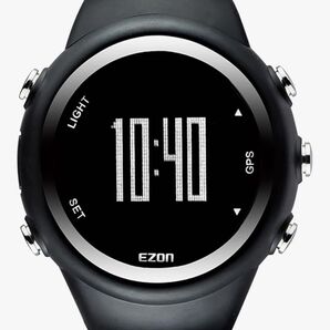 GPS ランニングウォッチ 防水5ATM 超長電池 スポーツウォッチ EZONT031B01