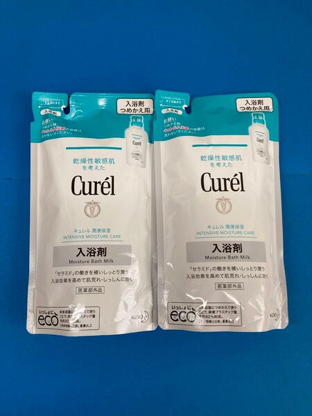 キュレル 入浴剤 詰め替え用 360ml 潤浸保湿 2袋