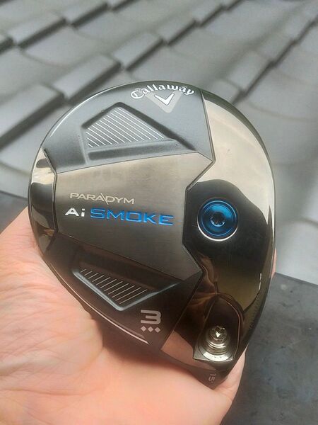 PARADYM パラダイム Ai SMOKE トリプルダイヤモンド フェアウェイウッド 3W 15度 ヘッドのみヘッドカバー有