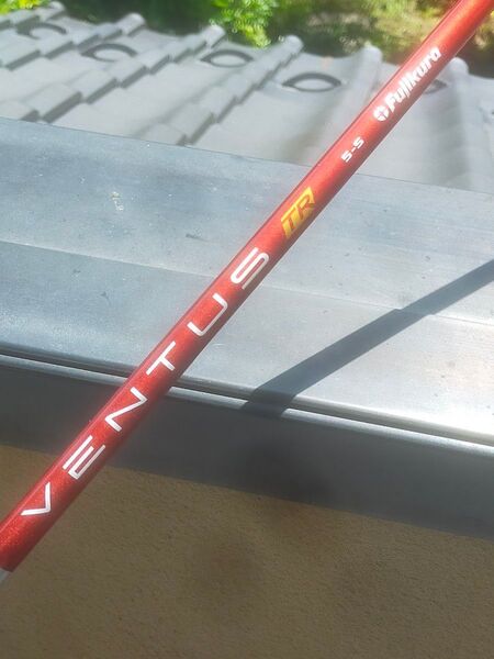 キャロウェイFW用スリーブ付シャフト ベンタス TR レッド VENTUS TR RED 5S US VELOCORE 3W等