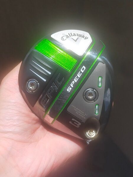 キャロウェイ EPIC SPEED エピック スピード トリプルダイヤモンド 3W ヘッドのみ ヘッドカバー有