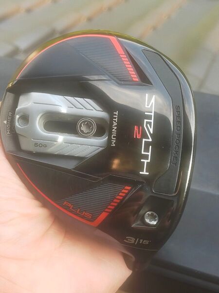 STEALTH2 PLUS ステルス2プラス フェアウェイウッド 3W 15度 ヘッドのみ