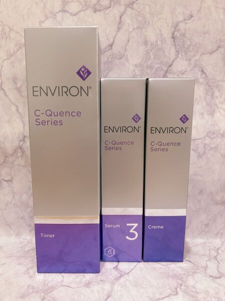 エンビロン ENVIRON Cクエンストーナー Cクエンスセラム3 Cクエンスクリーム