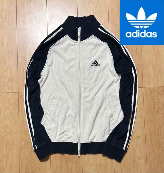 アディダス adidas ジャージ トレフォイル オリジナルス ベッケンバウアー ATP トラックジャケット ロゴ ライン M