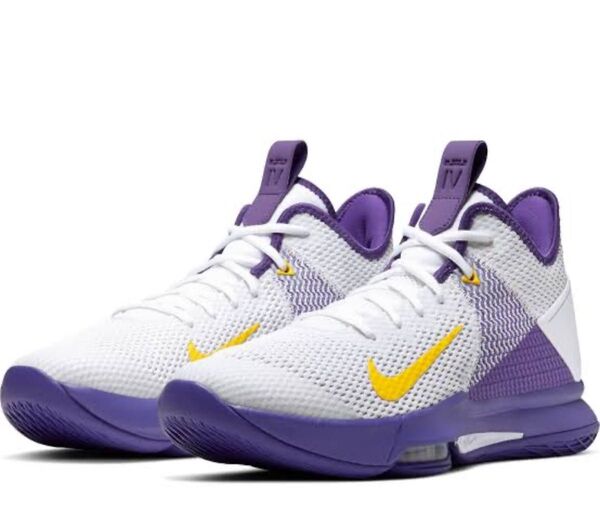 ナイキ NIKE LEBRON WITNESS 4 レブロン ウィットネス4 レイカーズ lakers 27.5cm US9.5