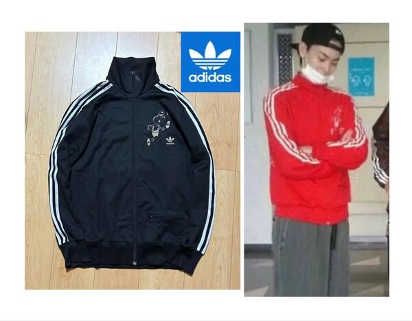 アディダス adidas ジャージ トレフォイル オリジナルス ベッケンバウアー ATP トラックジャケット ファイヤーバード M