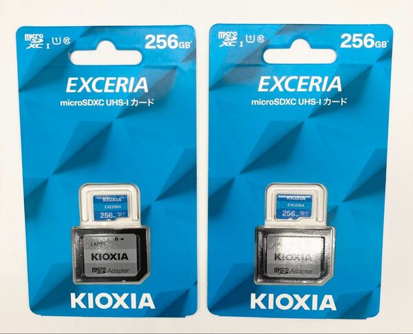 2個 KIOXIA(キオクシア)microSD 256GB UHS-I Class10 Nintendo Switch対応