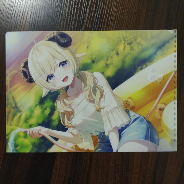 角巻わため オリジナルA4クリアファイル ローソン ホロライブ