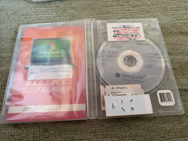 Windows 7 Home Premium 正規版