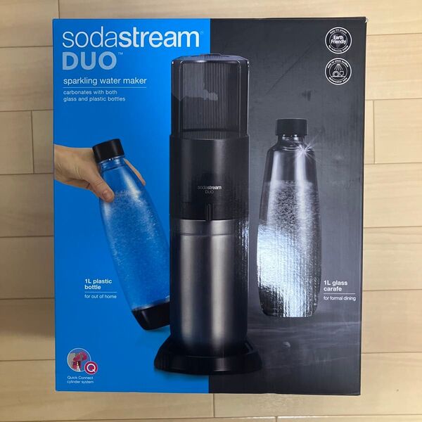 【新品保証付】ソーダストリーム デュオ(DUO) スターターキット ブラック