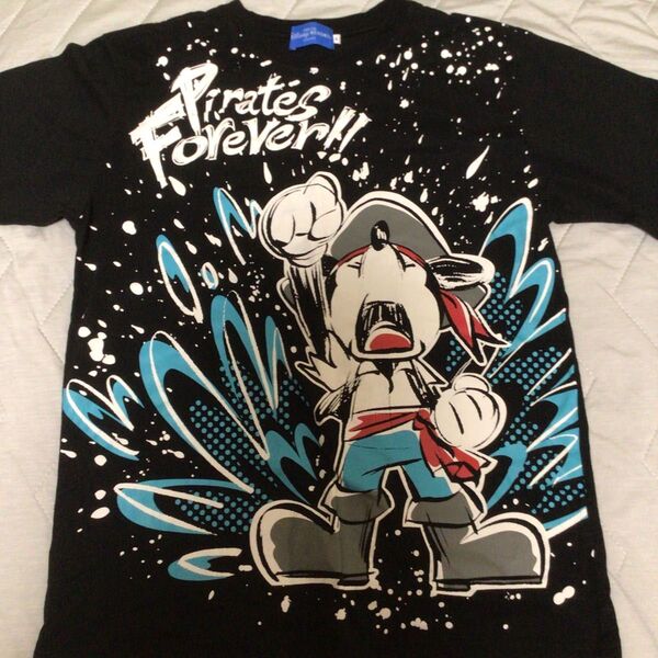 ディズニーシー パイレーツサマー パイレーツオブカリビアン 海賊 半袖Tシャツ 半袖 Tシャツ ミッキーマウス ブラック