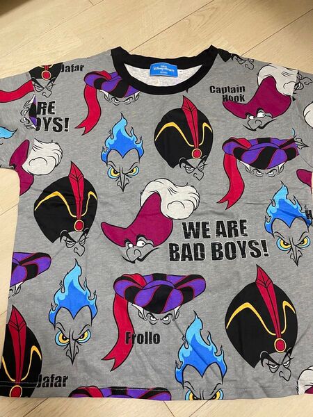 ディズニーリゾート 総柄 Tシャツ 半袖 TDR 半袖Tシャツ ヴィランズ ディズニーランド ディズニーシー ディズニー