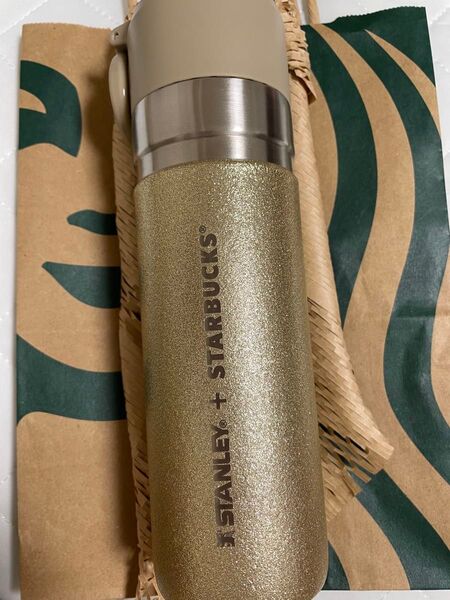 スタンレー スターバックス STANLEY ステンレスボトル 水筒 ステンレスタンブラー タンブラー ゴールド コラボ ボトル