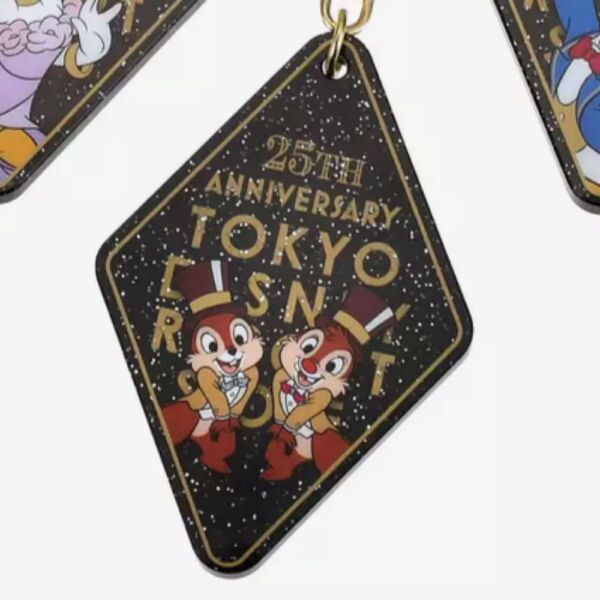 【東京ディズニーリゾート店限定】ミッキー&フレンズ シークレットキーホルダー 東京ディズニーリゾート店25周年記念 チップとデール