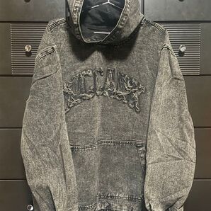 MANFINITY デニム パーカー XXLsize 加工感
