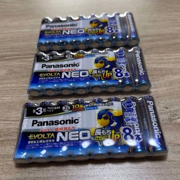 パナソニック エボルタネオ 単3形アルカリ乾電池 24本