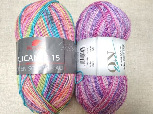 プロラナ PROLANA コットン ソックヤーン 2個