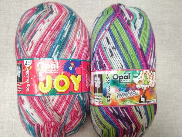 Opal オパール 毛糸 JOY illusion 2玉 ソックヤーン