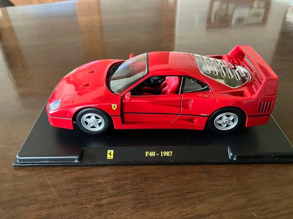 1/24 Ferrari F40 1987 赤フェラーリ コレクションNo.1 ケース入り DeAGOSTINI