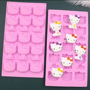 シリコン ハローキティ サンリオ チョコレート クッキー 氷 電子レンジ